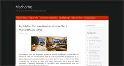 Desktop Screenshot of machome.fr